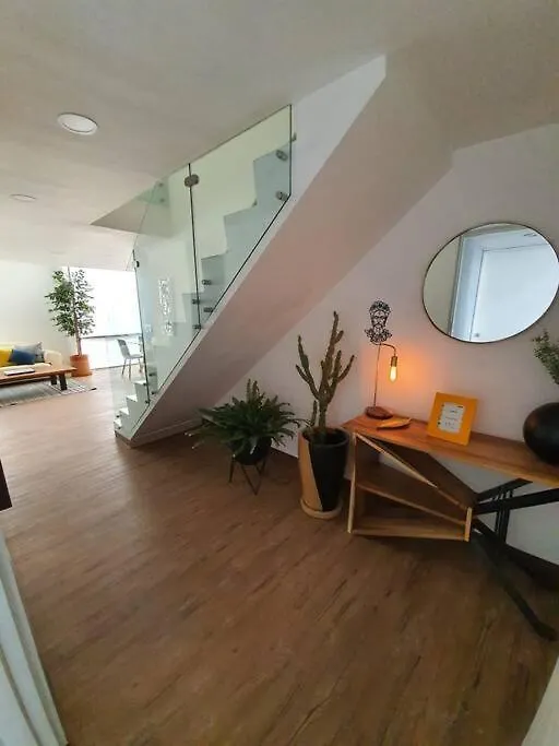 과달라하라 Departamento De Lujo De 2 Pisos En Providencia En Zapopan 아파트